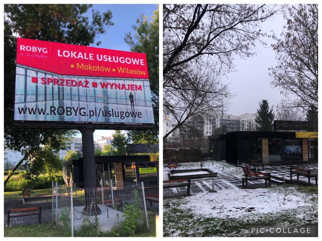 zlikwidowane reklamy po działaniu aktywistów