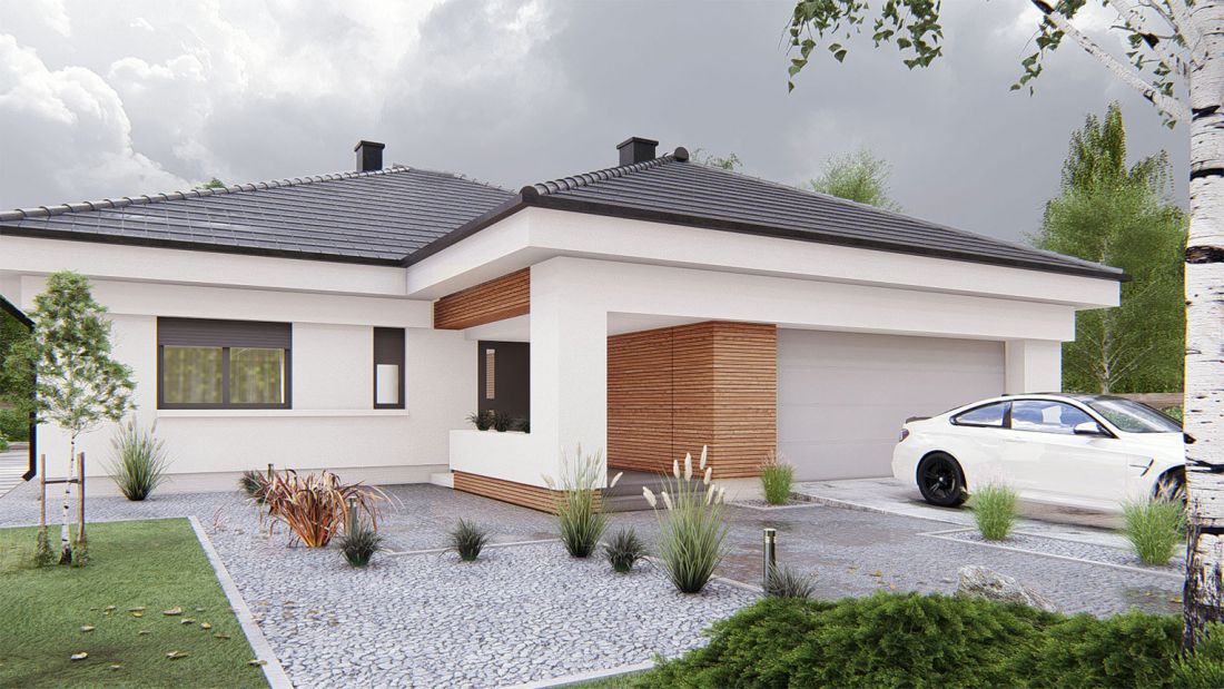 dom parterowy uA9v3 UARCHITEKTA