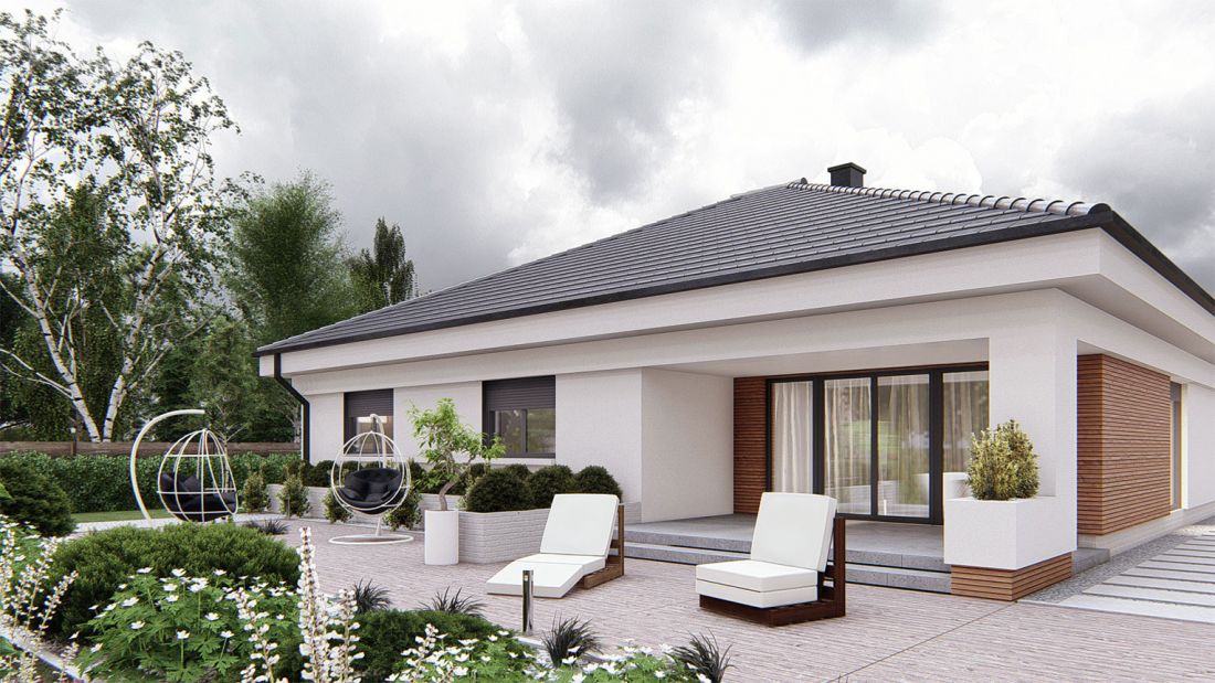 dom parterowy uA9v3 UARCHITEKTA