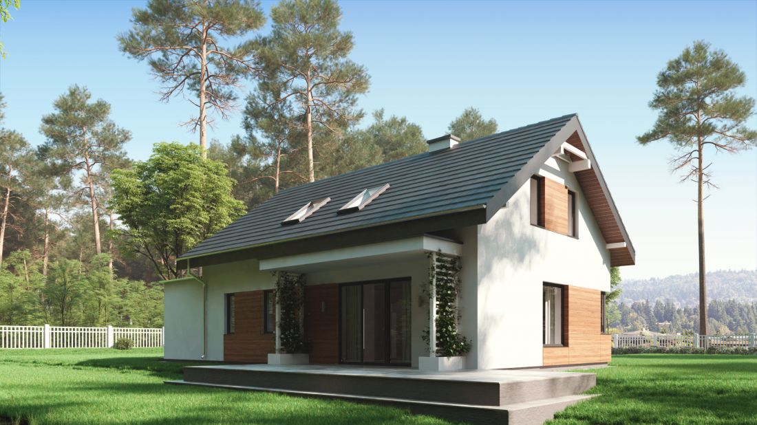 Dom uA34v1 projektu UARCHITEKTA