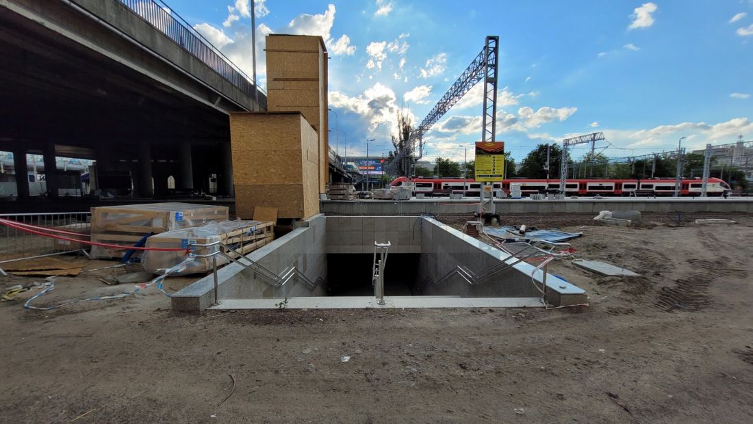 Dworzec Poznań przejście podziemne tunel