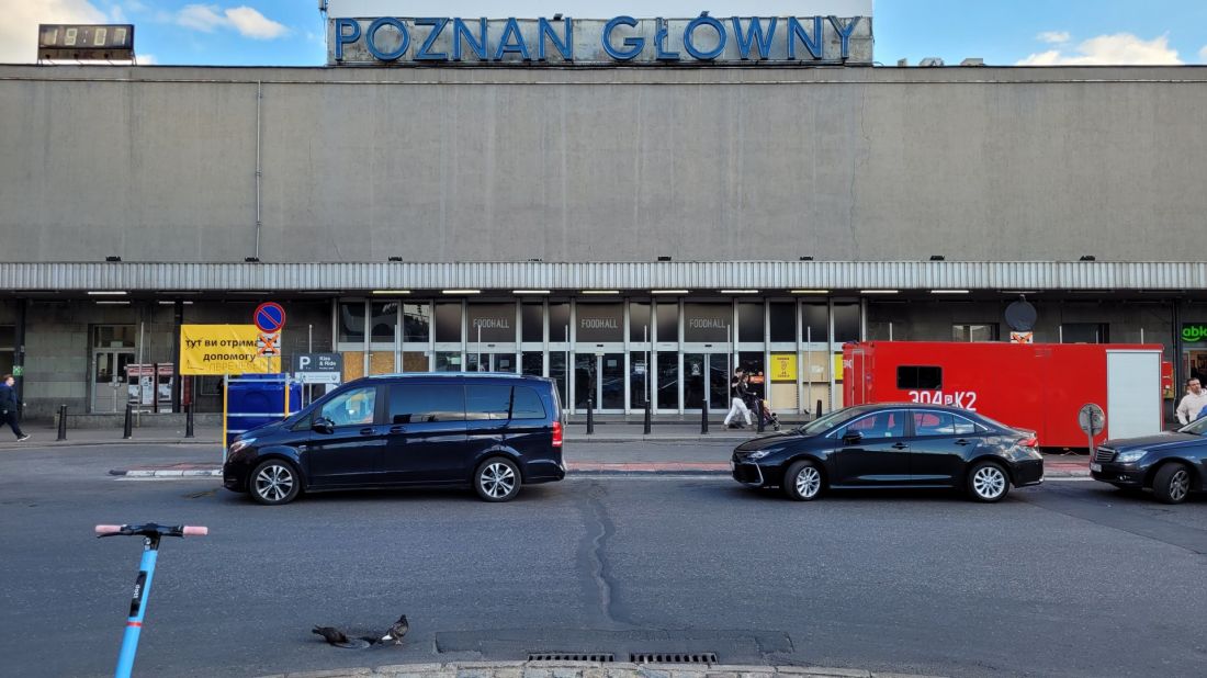 Dworzec Poznań stary budynek