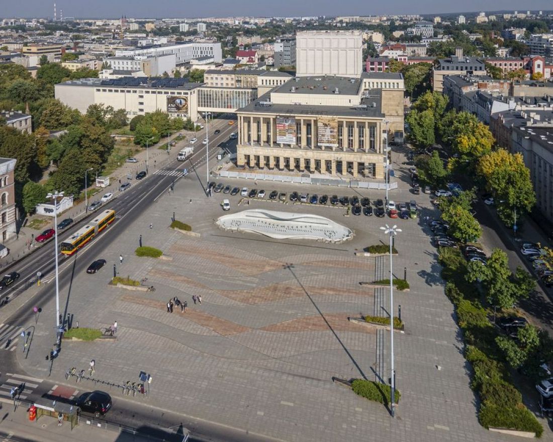 Plac Henryka Dąbrowskiego w Łodzi