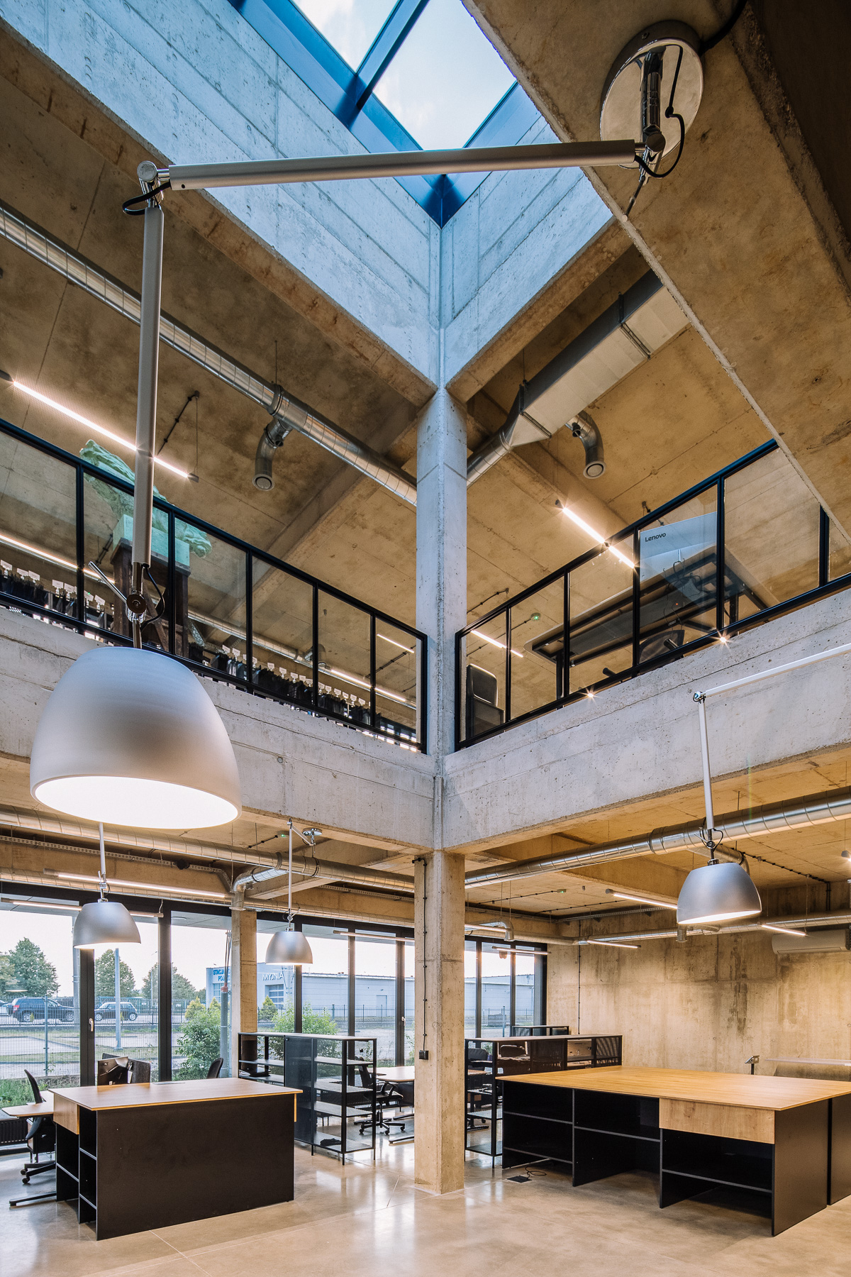 Industrial style office interior. Studio P3 | AiB