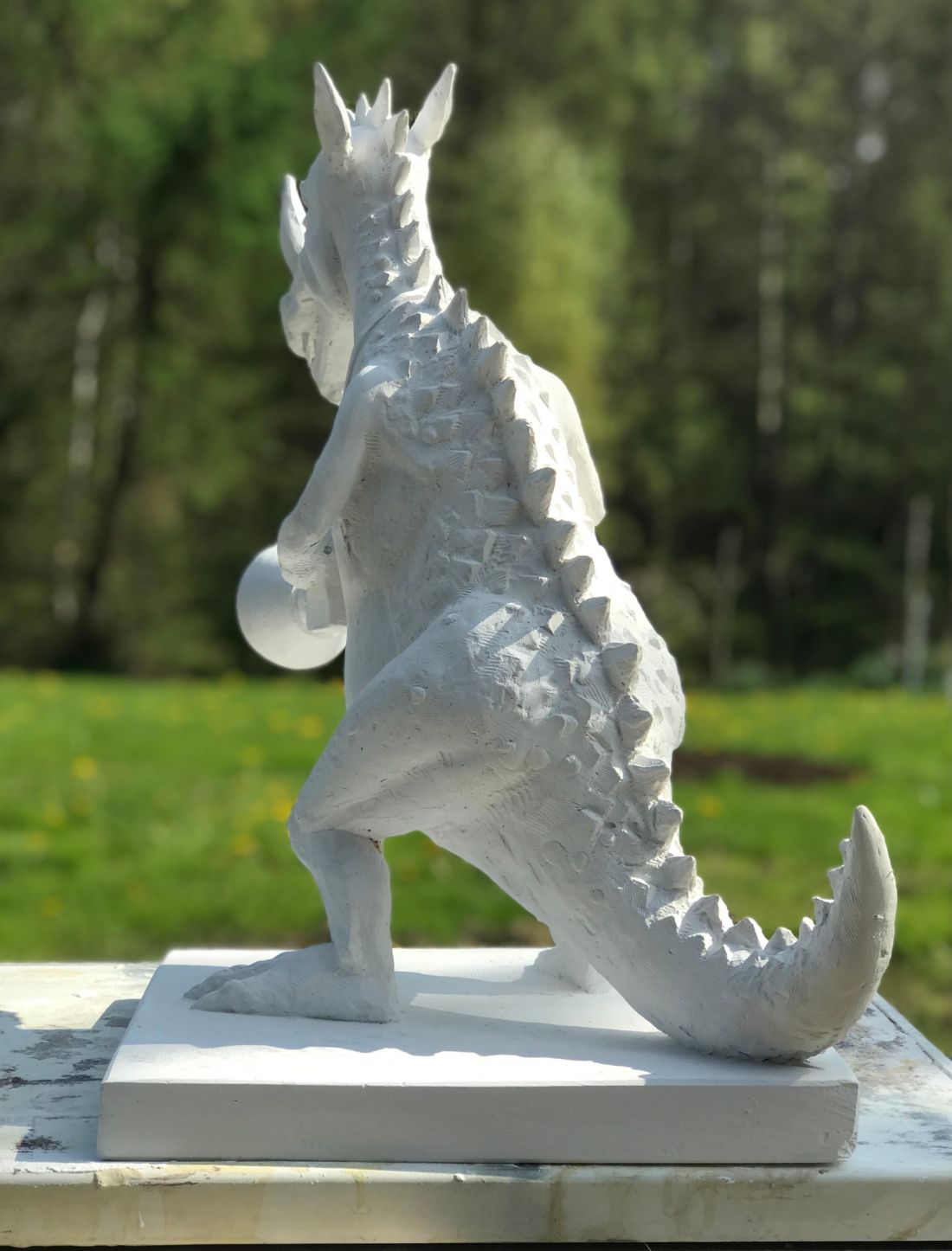 Projekty rzeźb smoków
