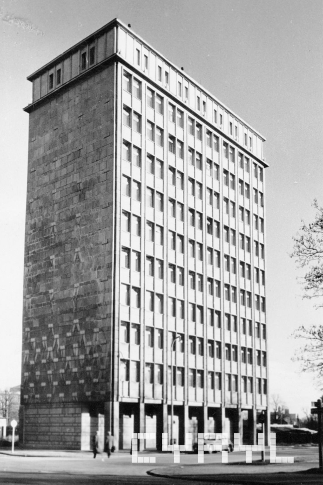 akademik poznań cdf architekci stan z lat 50 XX wieku