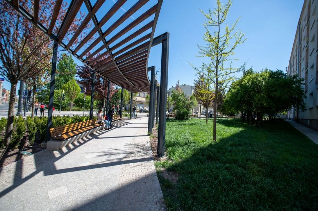 Skwer przy ulicy Kilińskiego i Rewolucji 1905 roku