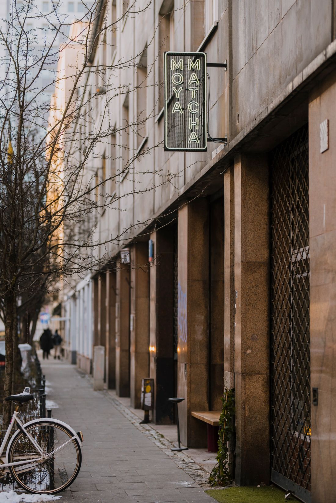 Moya Matcha Oleandrów znajduje się na warszawskim Śródmieściu