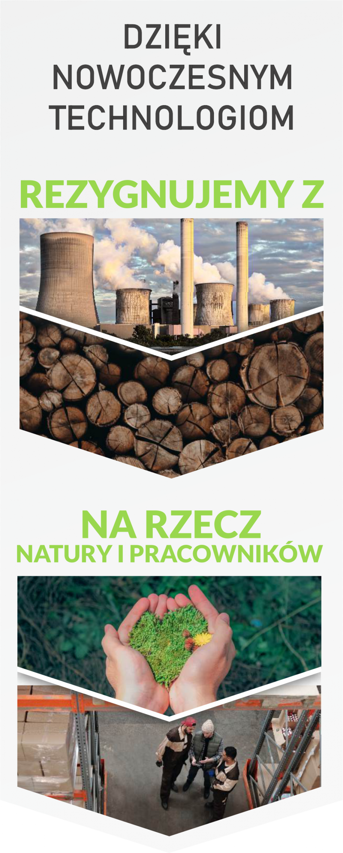Dzięki nowoczesnym technologiom działamy ekologicznie