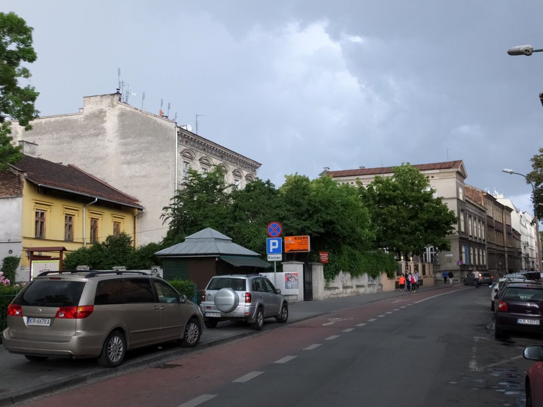ulica Krupnicza – odcinek za ulicą Szujskiego