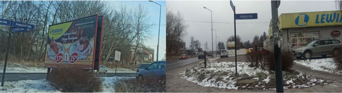 Ulica Powstańców i Ulica Strzelców