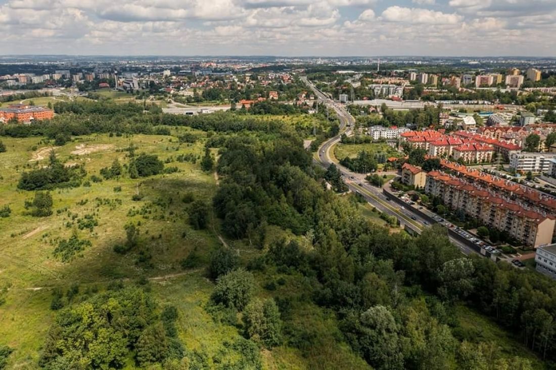 Białe Morza - teren na którym ma powstać nowy park