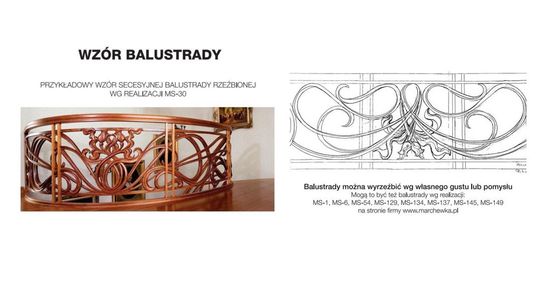 Wzór balustrady