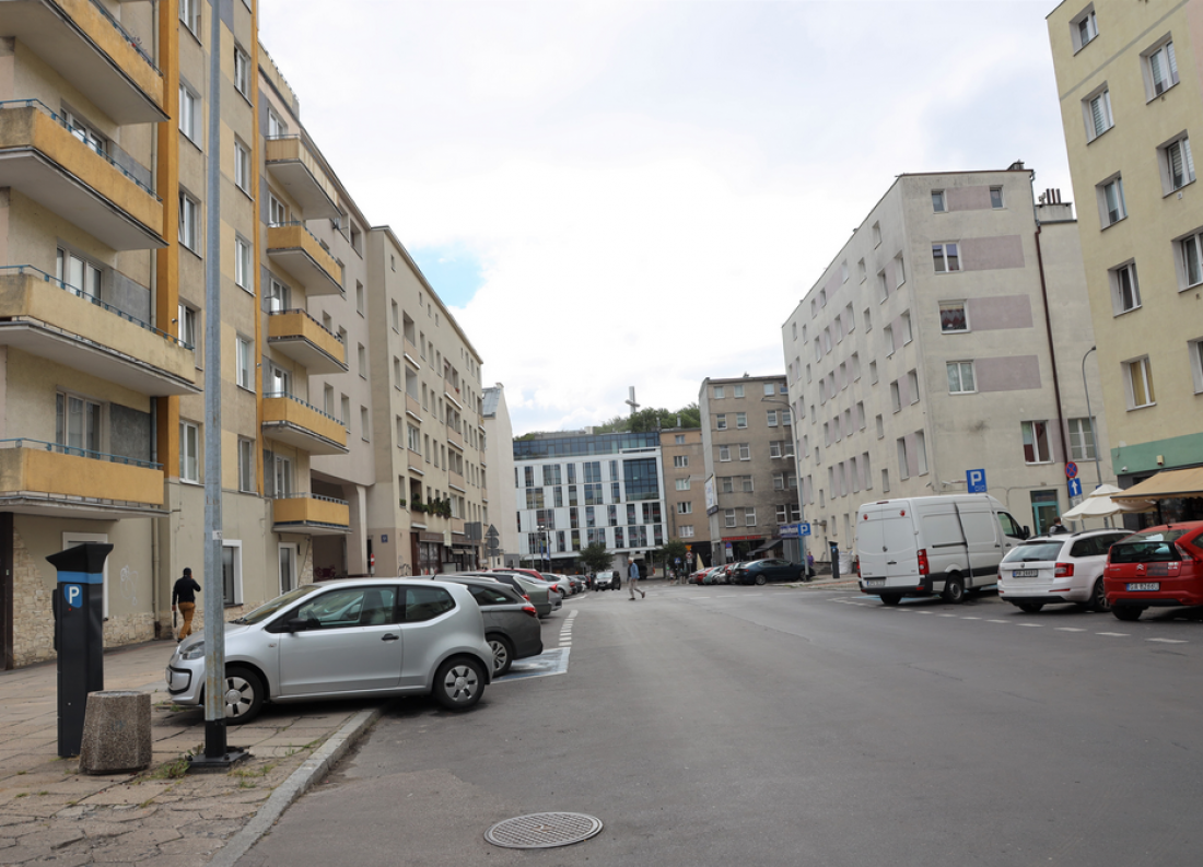 Ulica Obrońców Wybrzeza obecnie
