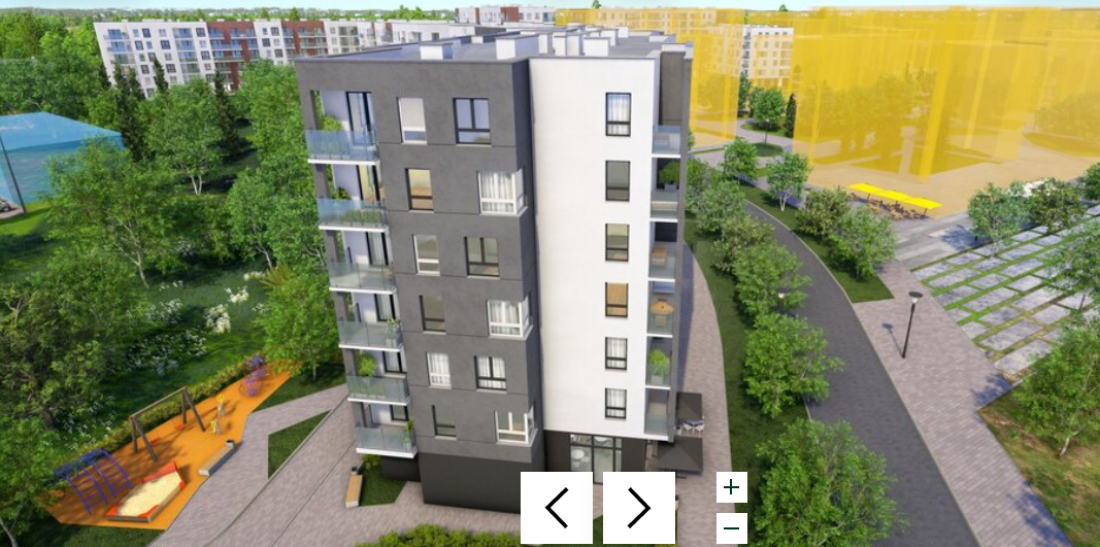 Wizualizacja osiedla Ursus Centralny