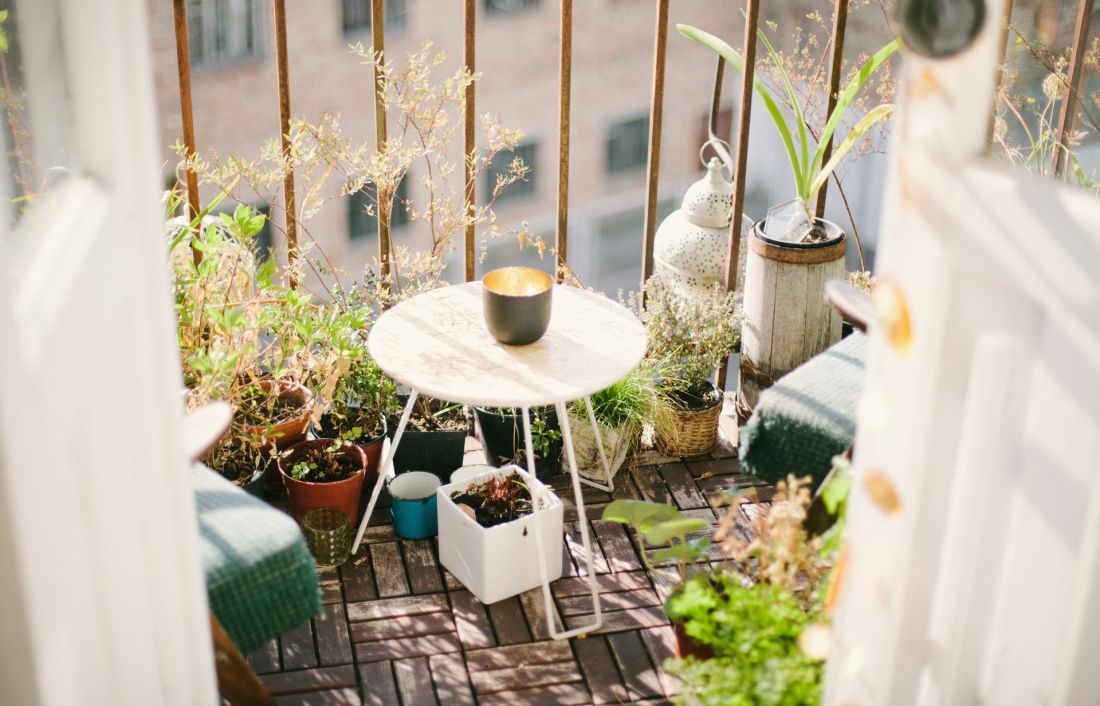 Nastrojowy balkon