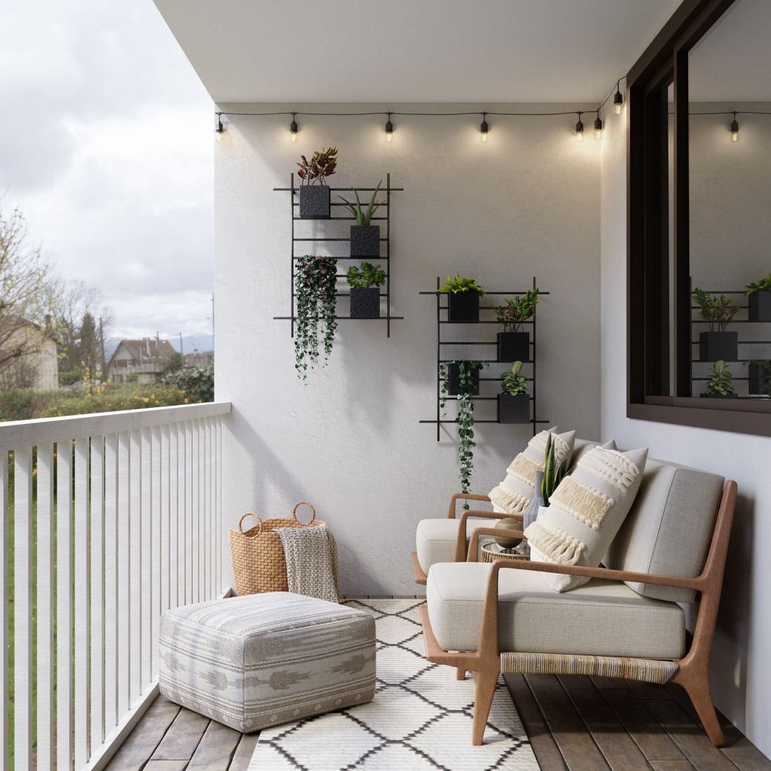 Nastrojowy balkon