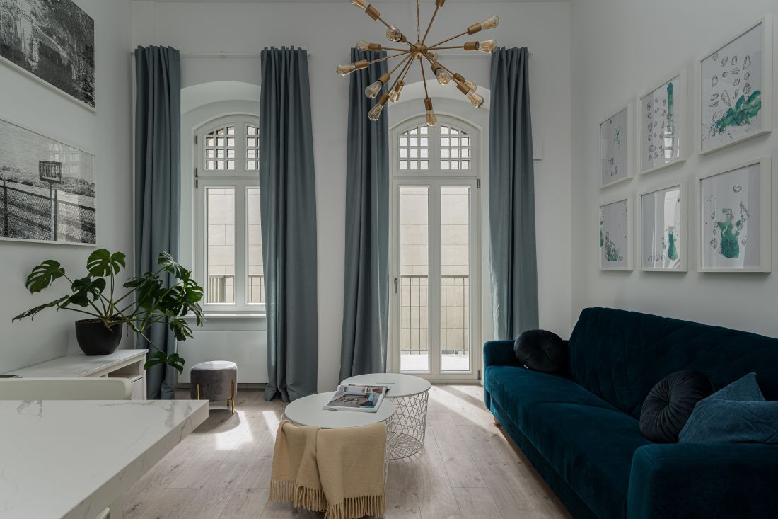 Szmaragd i złoto - salon