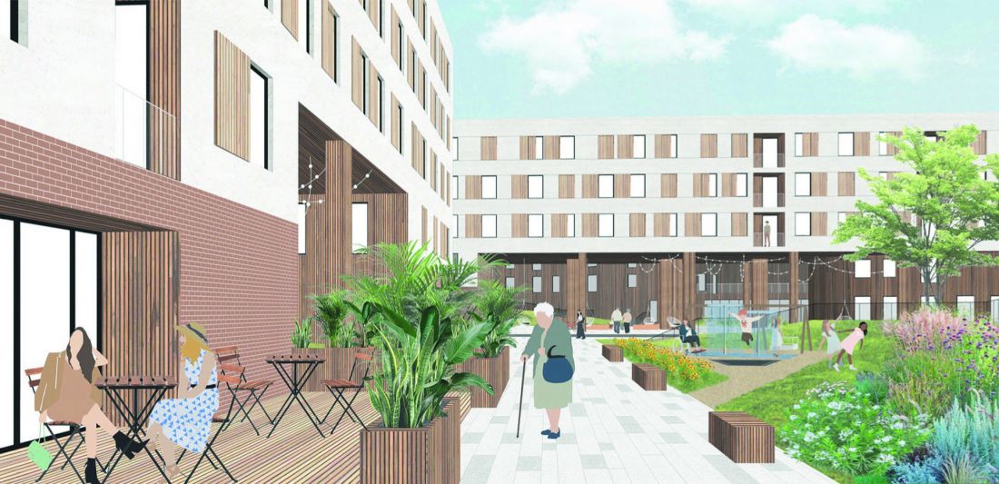 Projekt obiektu mieszkalno-usługowego jako przykład terapeutycznej roli architektury
