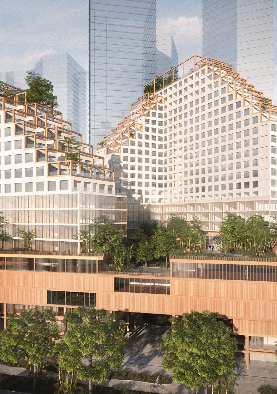 Nomad Unite został zaprojektowany na działce w centrum Singapuru