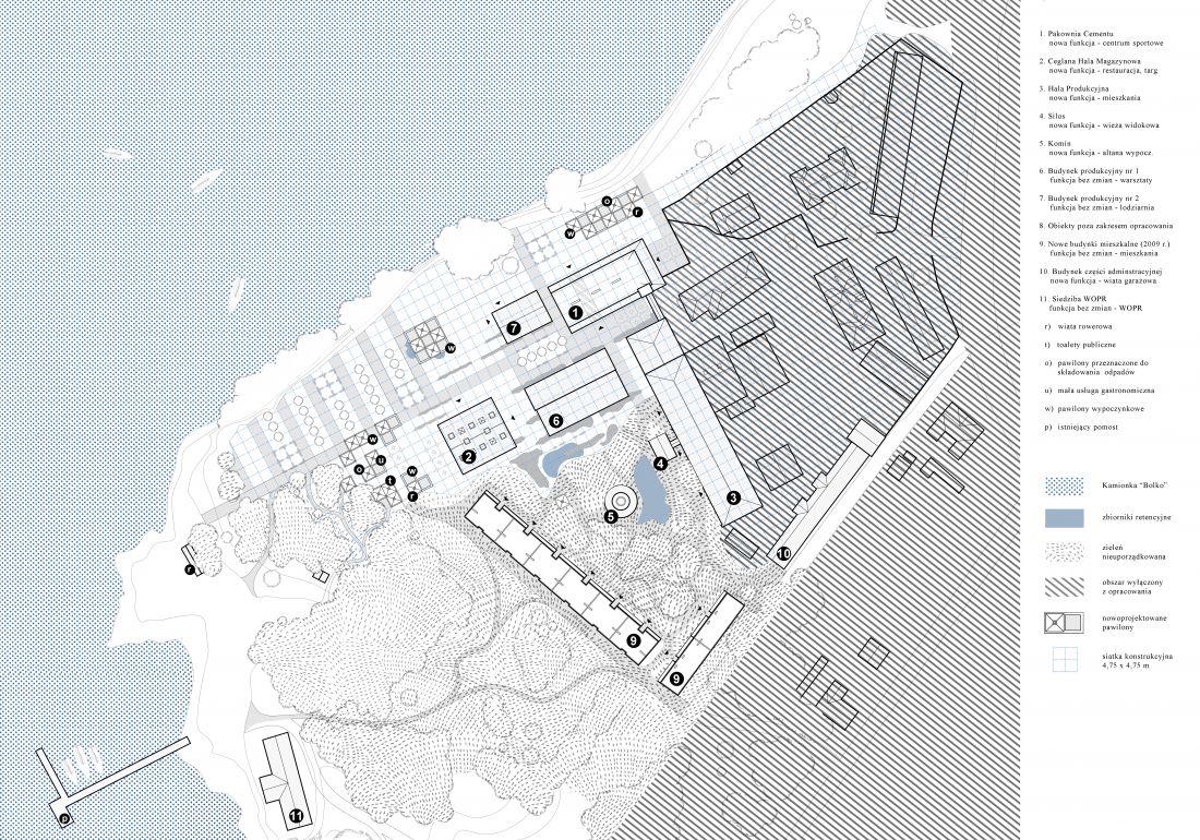  Plan zagospodarowania terenu cementowni Bolko