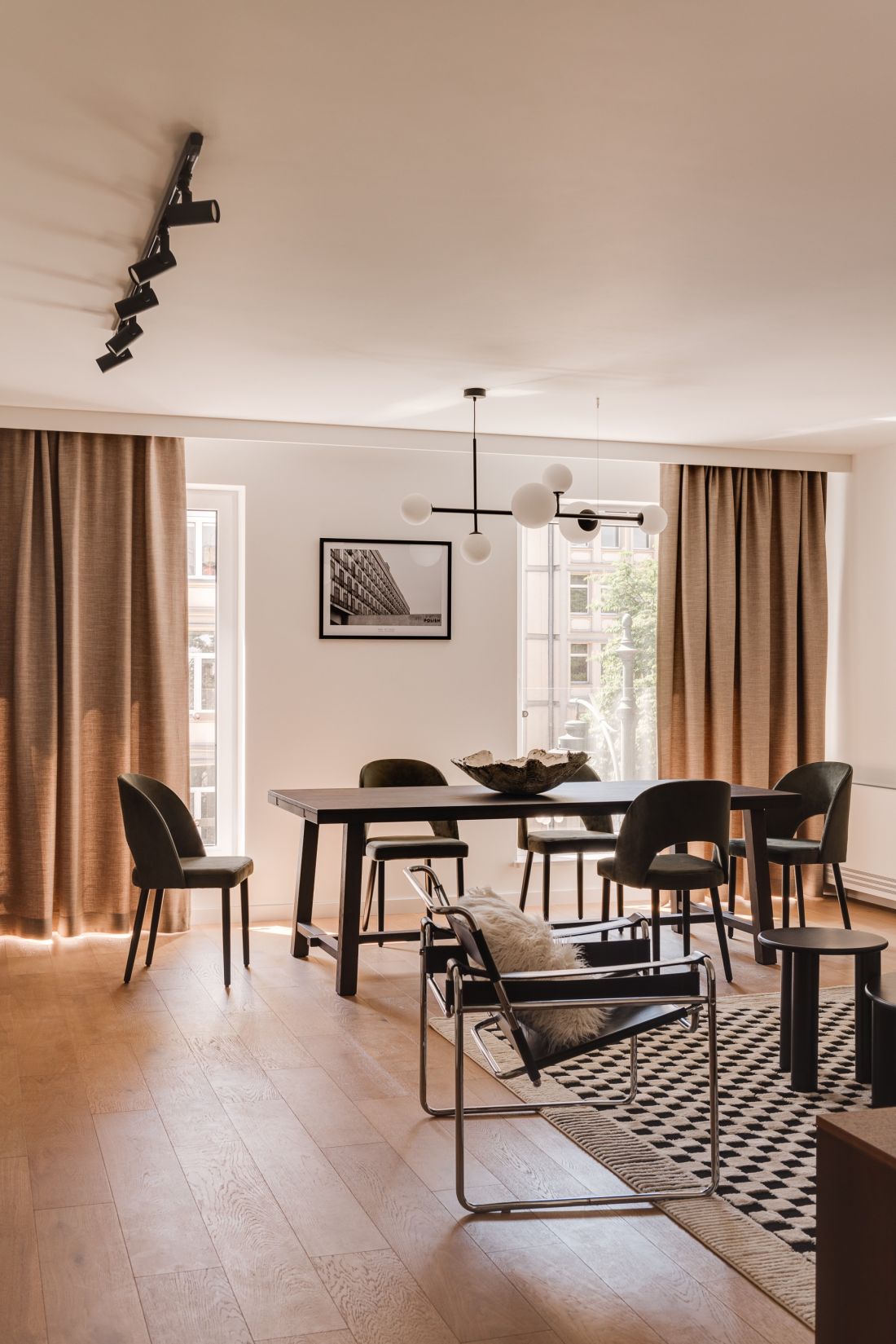 Wnętrza apartamentu w krakowskim hotelu