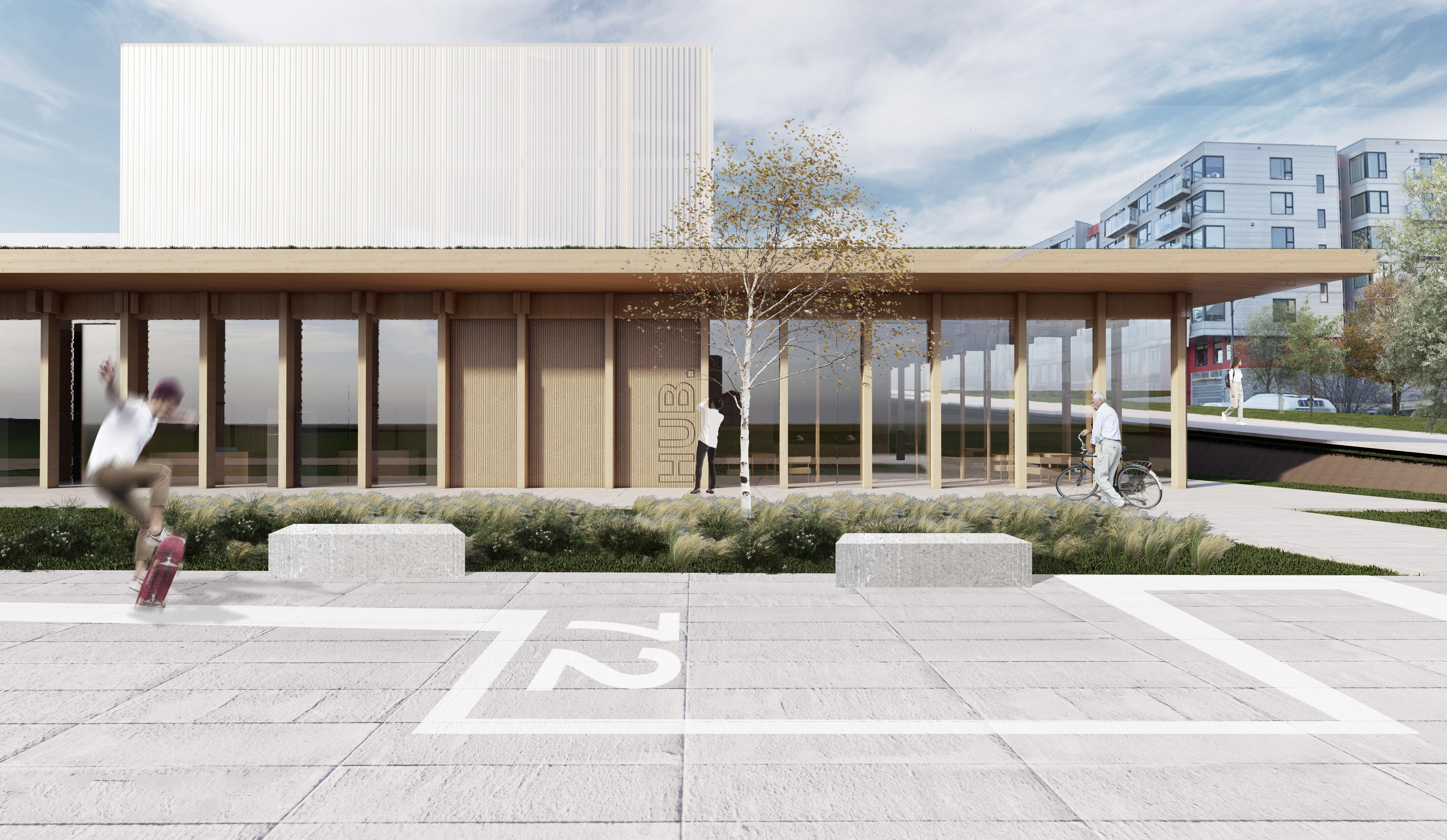 Community HUB in Canada. Award-winning project from Poland | AiB