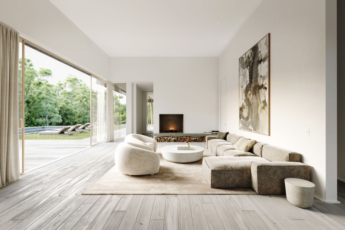 Projekt domu jednorodzinnego w Hamptons
