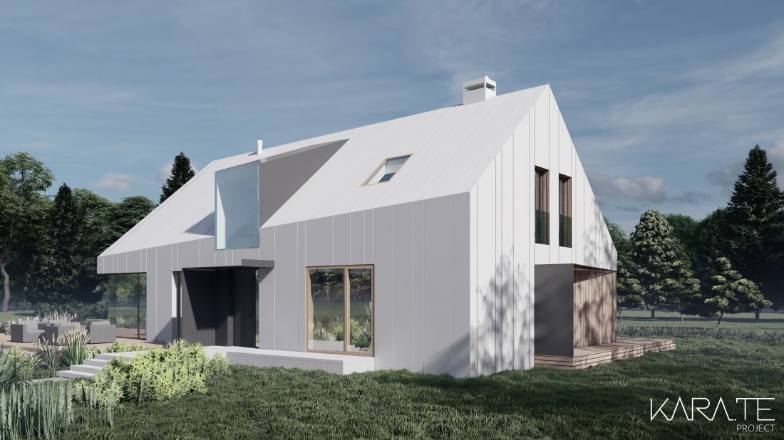 Projekt domu na Kaszubach