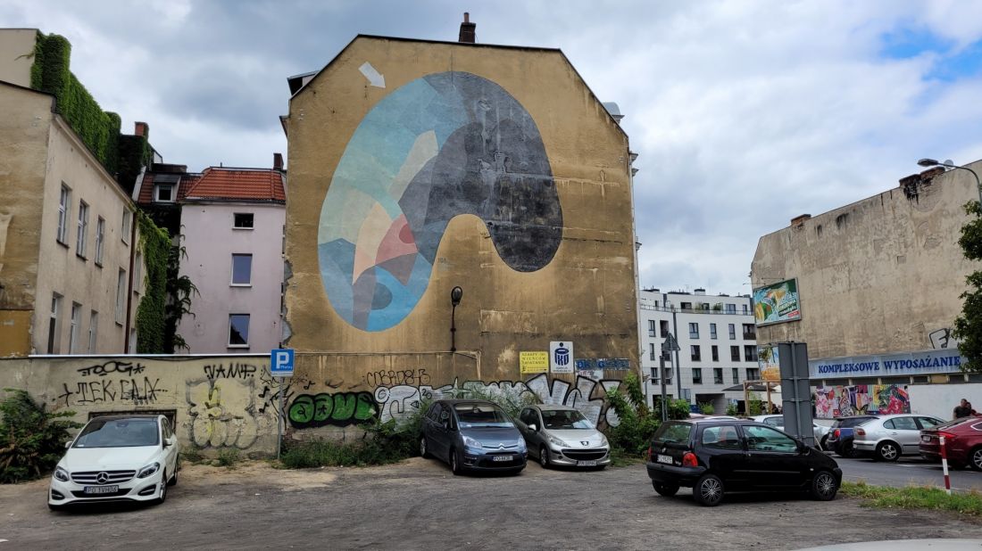 mural jeżyce poznańska street art