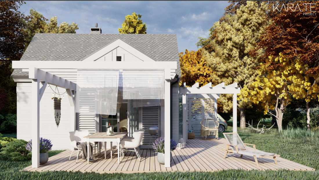 Projekt domu „Boho”