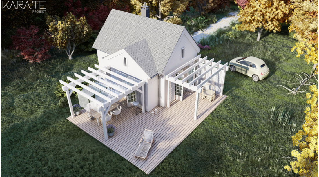 Projekt domu „Boho”