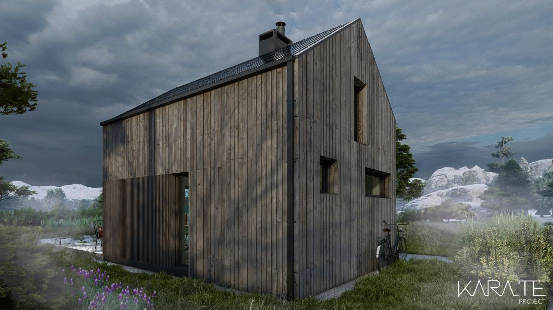 Projekt domu „Lykke”