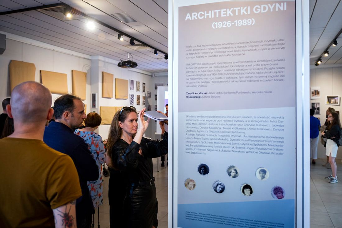 wystawa poświęcona gdyńskim architektkom 