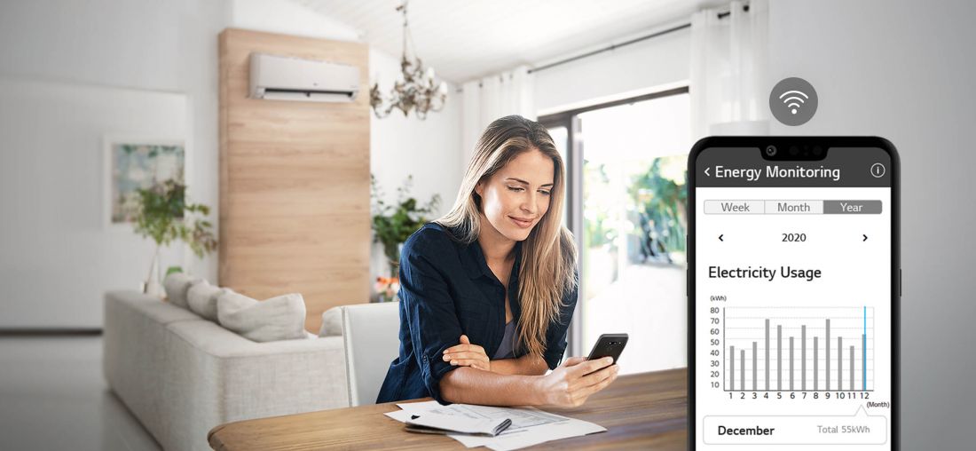 Artcool Beige – klimatyzator pokojowy typu RAC – funkcje monitorowania