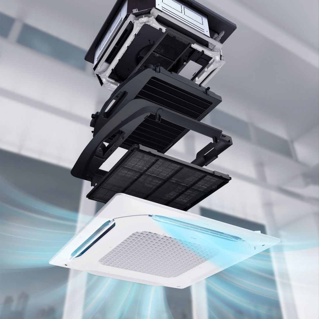 Kaseta LG DUAL Vane - 5-stopniowe oczyszczanie