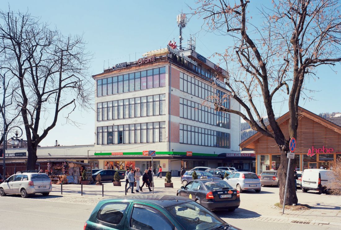 Zakopane, Dom Handlowy Granit projektu Anny Górskiej (1965)