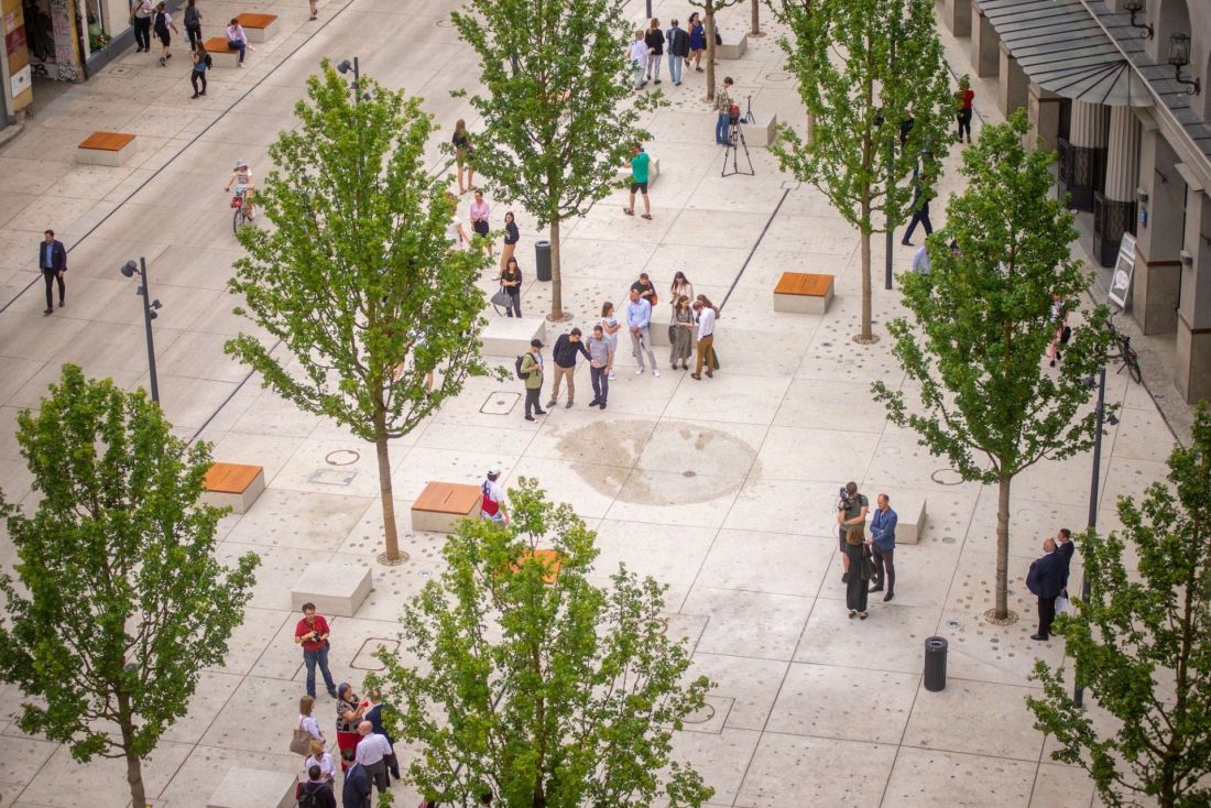 Plac Pięciu Rogów w Warszawie (proj. WXCA)
