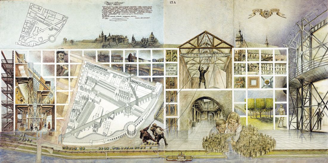 Twórcza rehabilitacja zdegradowanego fragmentu Śródmieścia Krakowa — Starej Gazowni na Kazimierzu, I nagroda, I Biennale Architektury w Krakowie, fragment