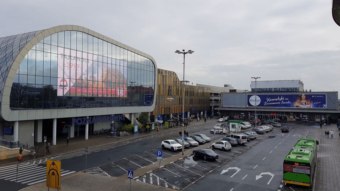 Tereny stacji Poznań Główny