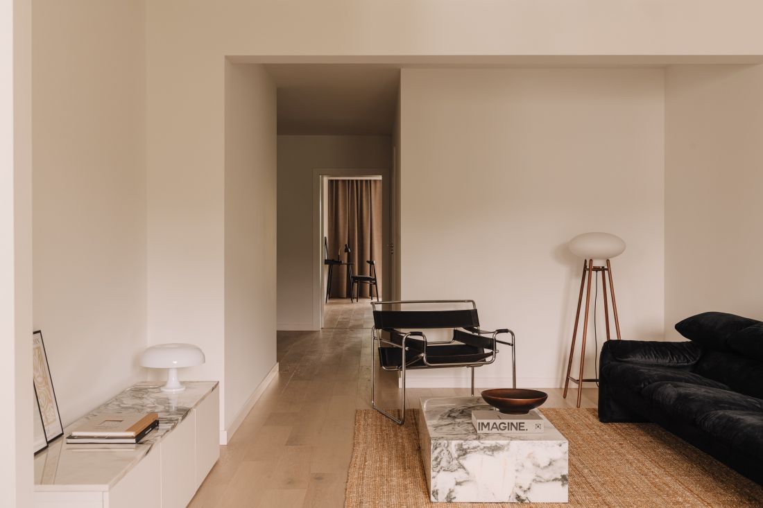 Minimalistyczny salon