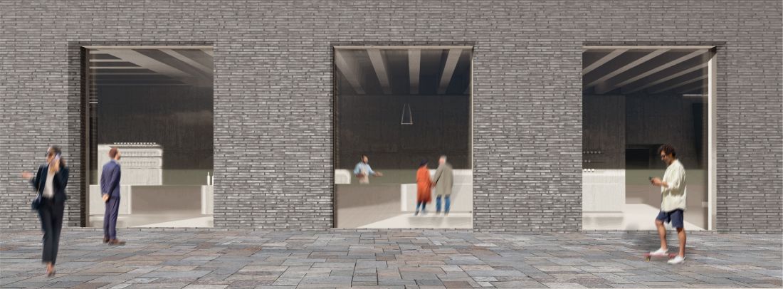 Projekt wnętrz parteru Muzeum Książąt Lubomirskich, część informacyjna