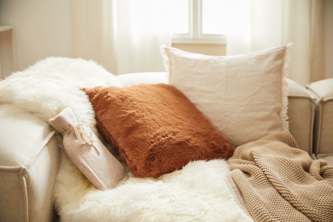 Soft fabrics are ideal for autumn
