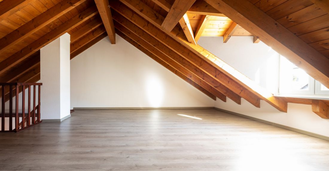 Attics in Poland are most often built of wood