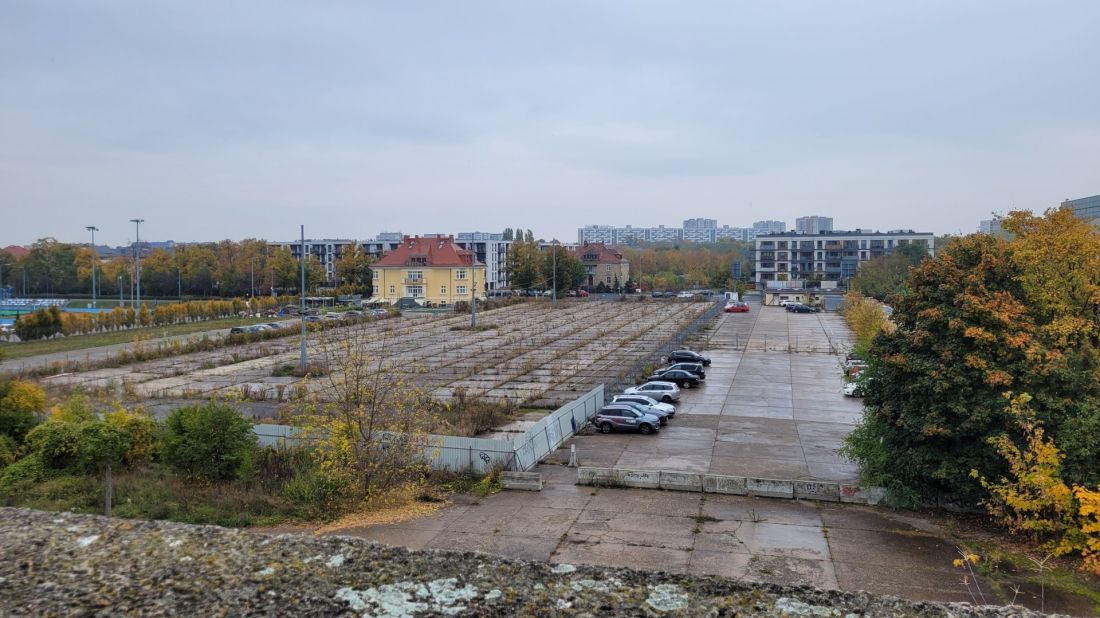 dawny Stadion im. Szyca w Poznaniu, październik 2022 r.