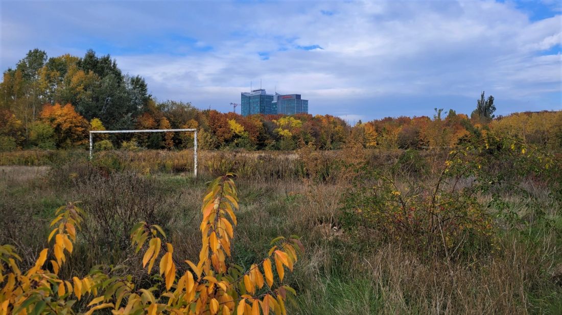 dawny Stadion im. Szyca w Poznaniu, październik 2022 r.