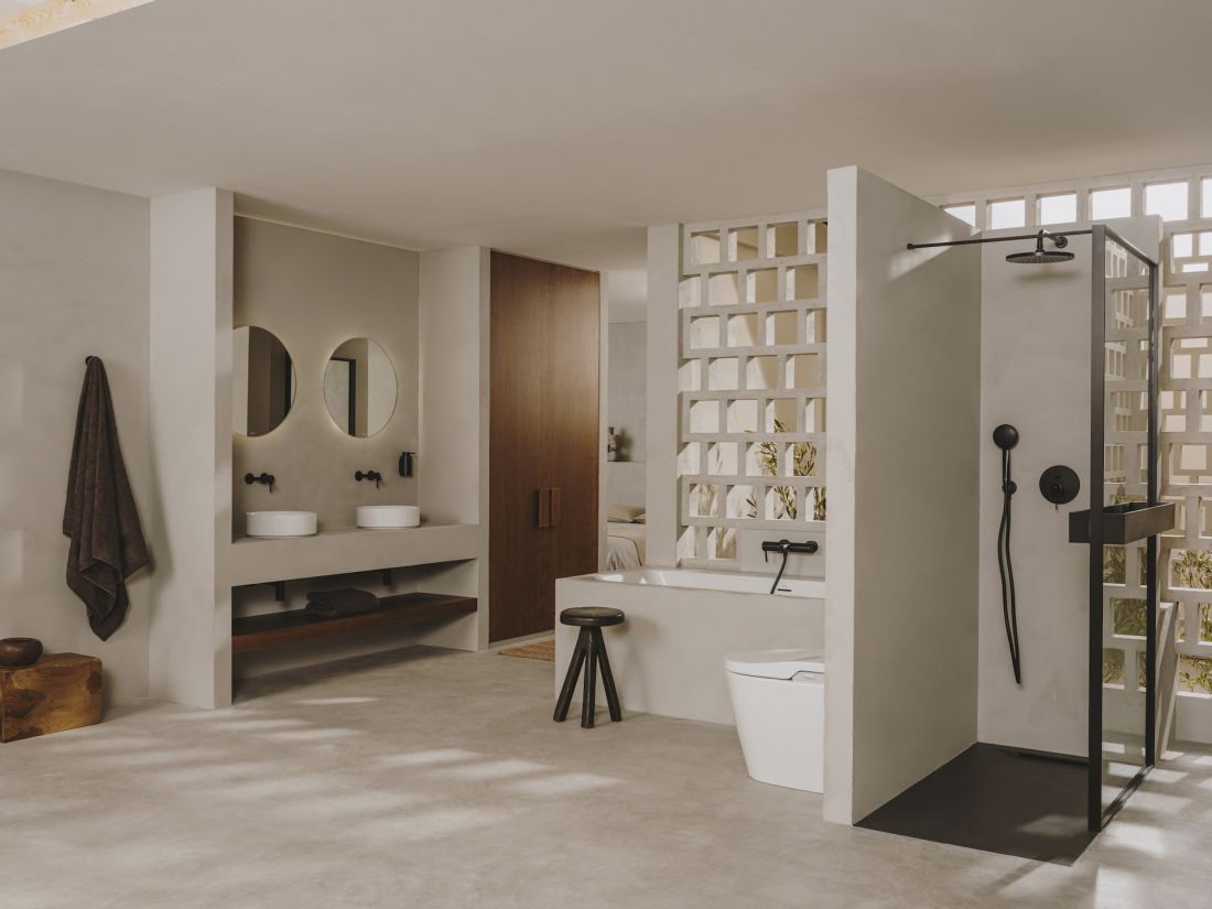 Bathroom faucets from the Ona collection