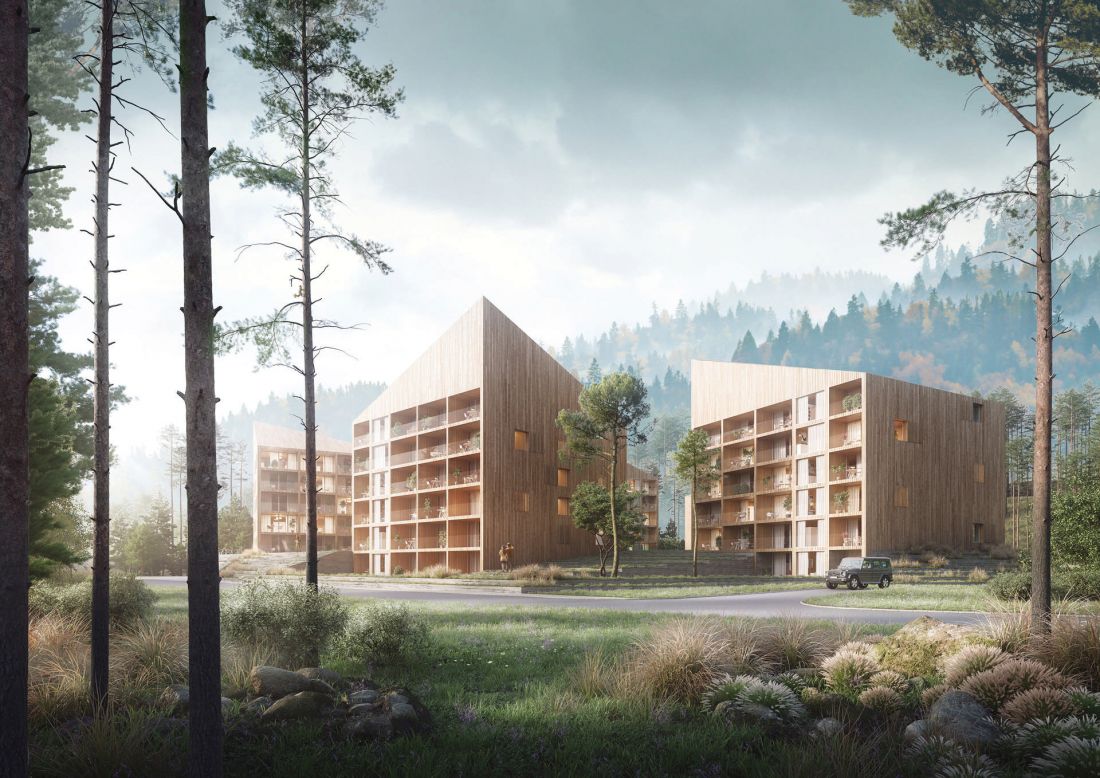 Hotel Wisła, Wisła Nowa Osada, proj.: Franta Group