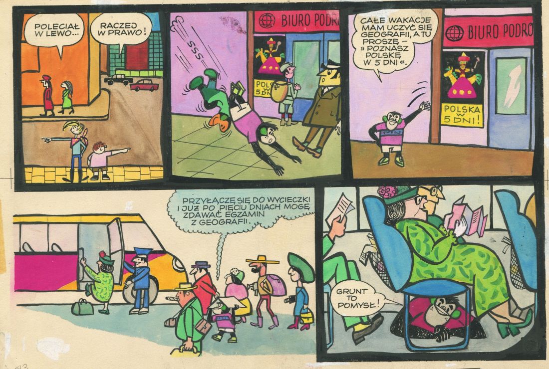 Na wystawie znajdziemy również klasyki polskiego komiksu