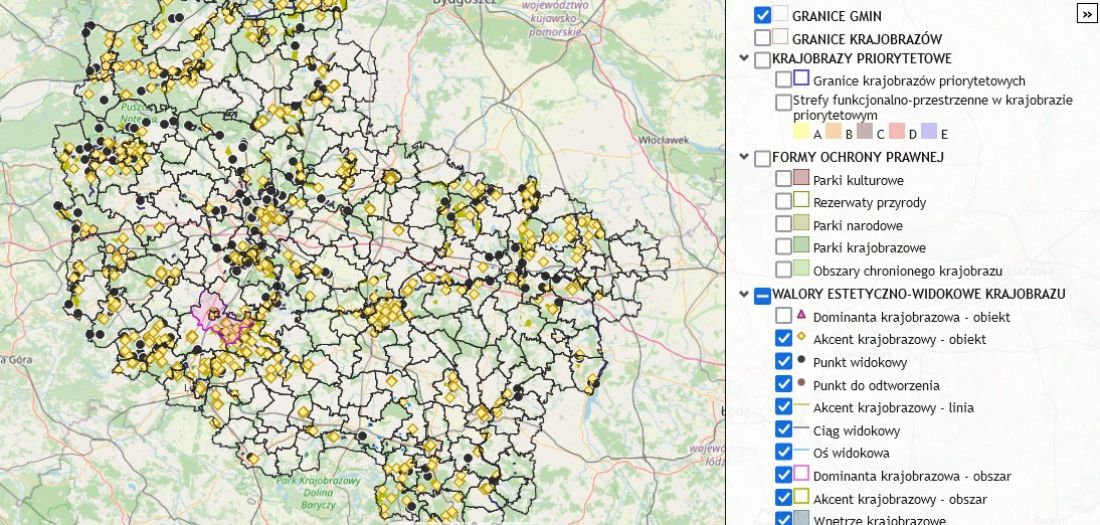 Audyt krajobrazowy woj. wielkopolskiego